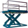 Stationary electric 2t mini hydraulic low rise car scissor lift